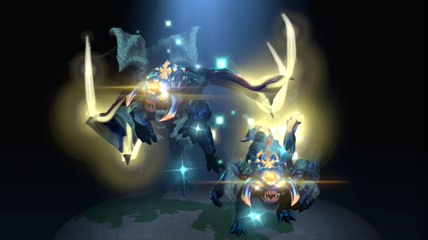 Aghanim Baby Roshan Radiant: Couriers — a Dota 2 mod