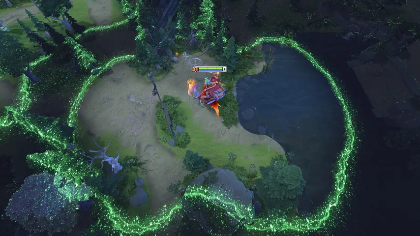 Aghanim Green: Shaders — a Dota 2 mod