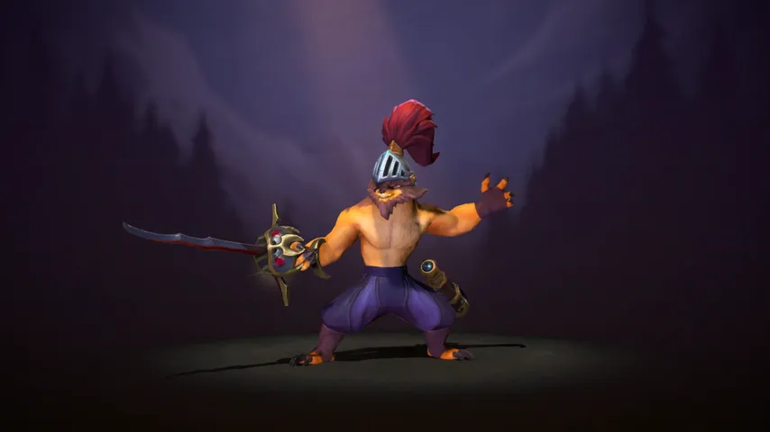 Bare Pangolier: a Pangolier mod for Dota 2