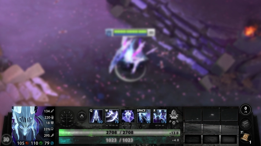 Black Hud: HUD — a Dota 2 mod