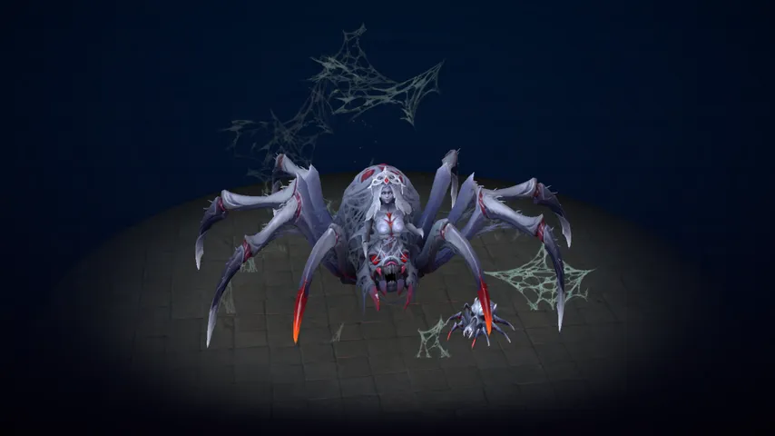 Broodmother White Widow: a Broodmother mod for Dota 2