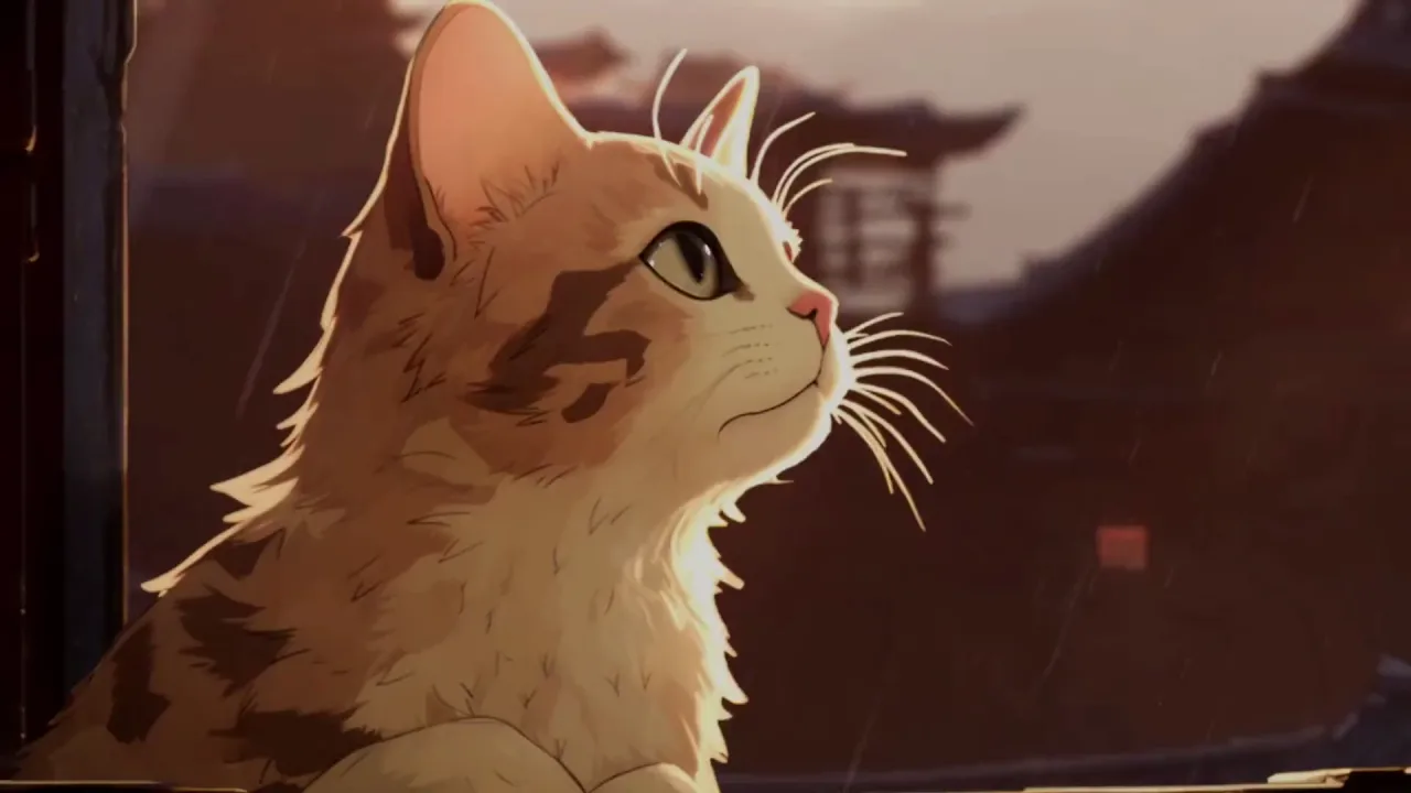Cat Under Rain: Menu backgrounds — a Dota 2 mod
