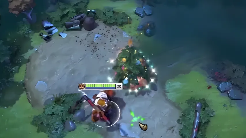 Christmas Iron Branch: Item effects — a Dota 2 mod