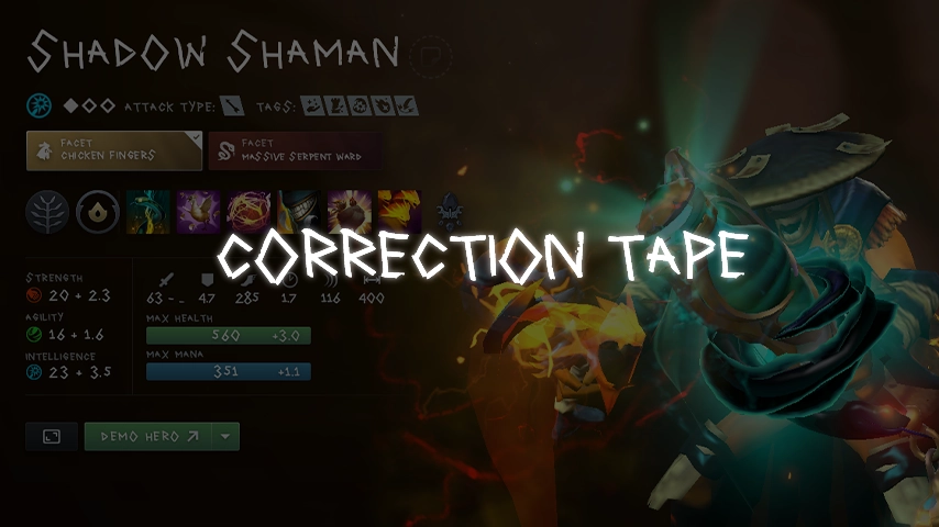 Correction Tape: Fonts — a Dota 2 mod