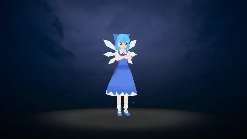 Crystal Maiden Cirno: a Crystal Maiden mod for Dota 2