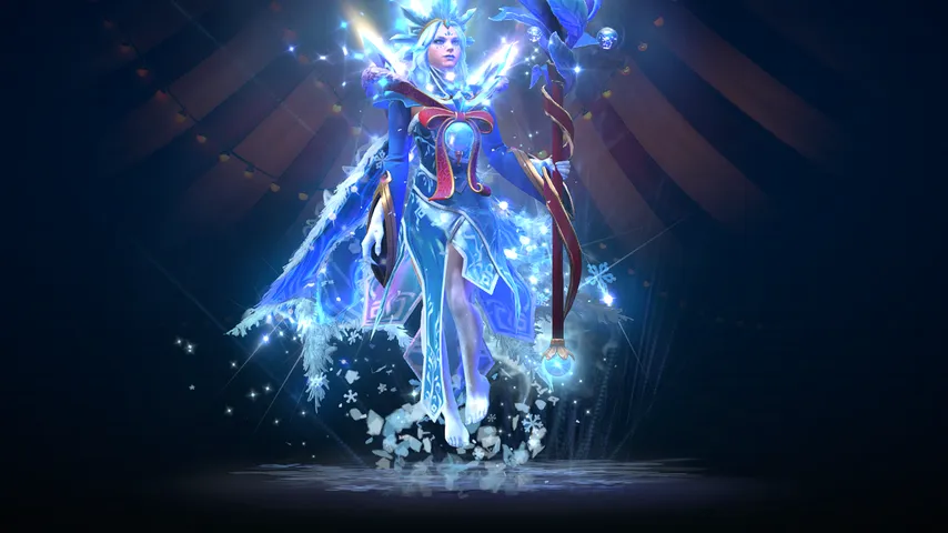 Crystal Maiden Immortal Arcana: a Crystal Maiden mod for Dota 2