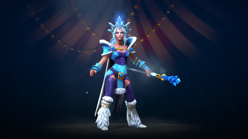 Crystal Maiden Yulsarias Glacier: a Crystal Maiden mod for Dota 2