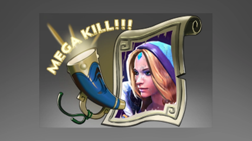 Crystal Maiden: Mega-kills — a Dota 2 mod
