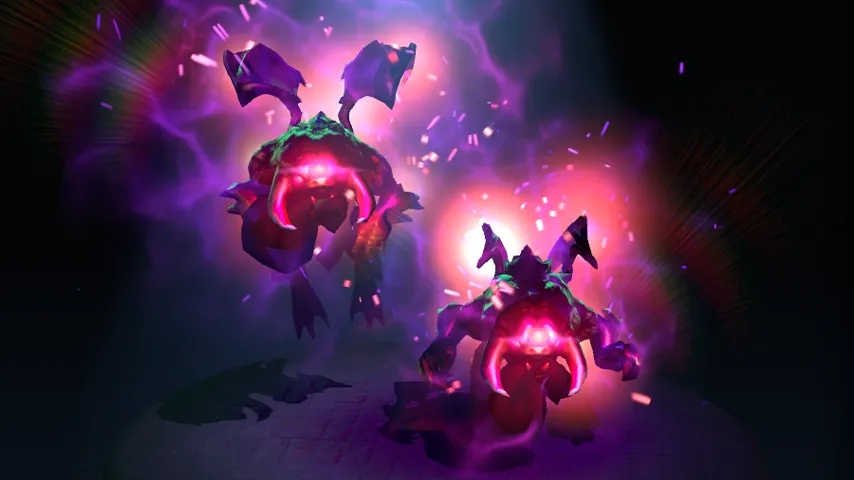 Dark Moon Baby Roshan: Couriers — a Dota 2 mod