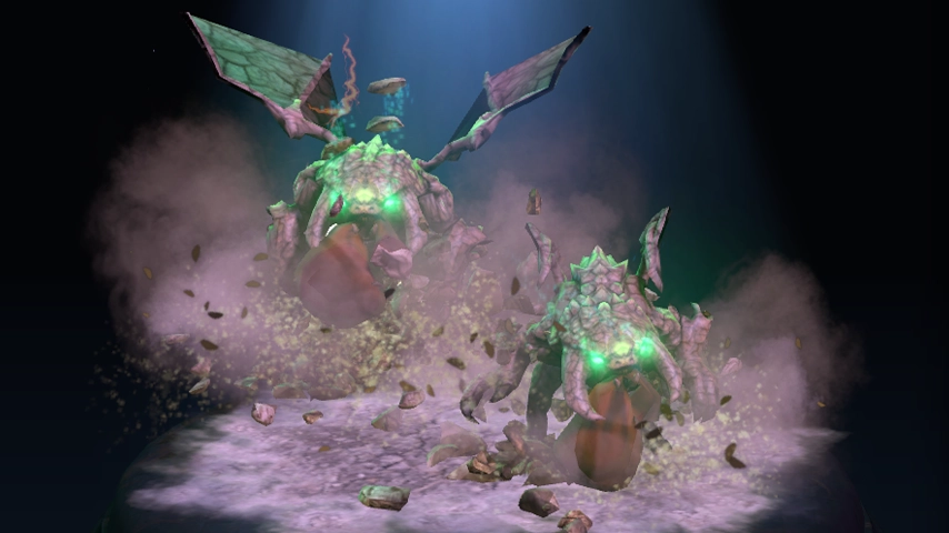 Desert Sands Baby Roshan: Couriers — a Dota 2 mod