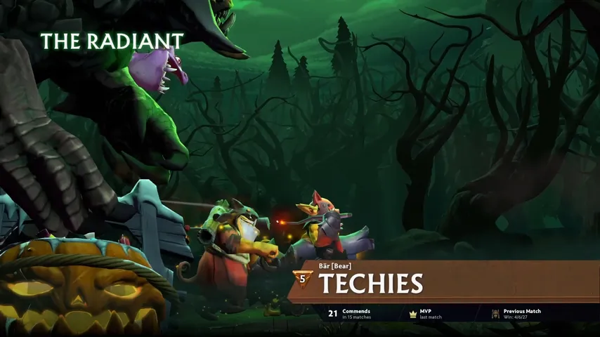 Diretide Versus Screen: Versus screens — a Dota 2 mod