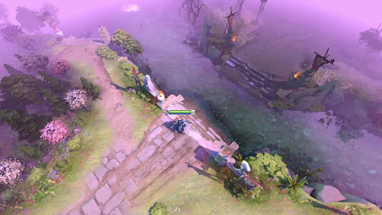 Dota+ Spring: Terrains — a Dota 2 mod