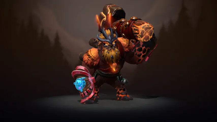 Earthshaker Deep Magma: a Earthshaker mod for Dota 2