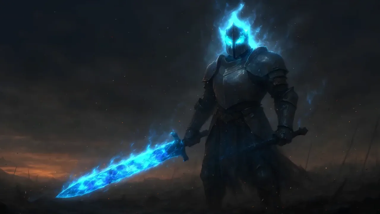 Fallen Paladin: Menu backgrounds — a Dota 2 mod