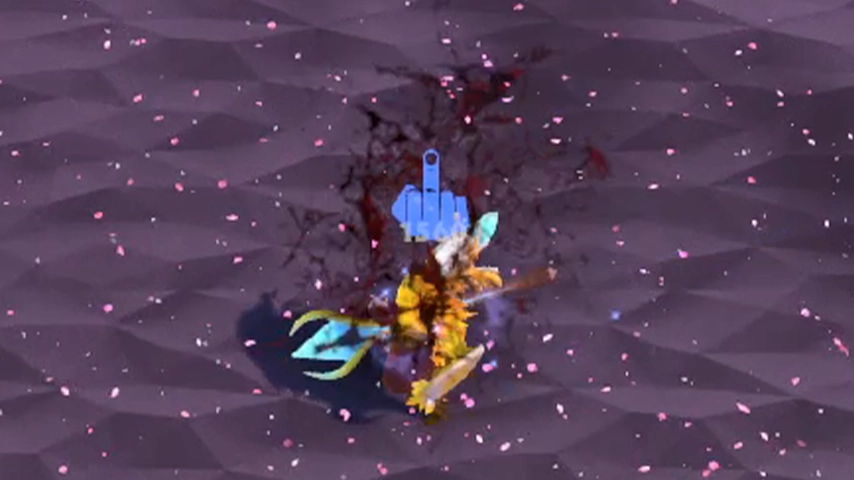 Fuck Deny: Creep deny — a Dota 2 mod