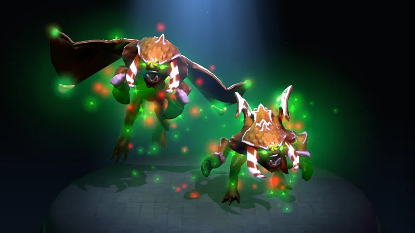 Gingerbread Baby Roshan: Couriers — a Dota 2 mod