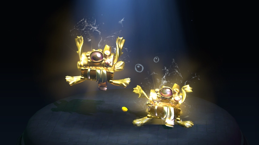 Golden Flopjaw the Boxhound: Couriers — a Dota 2 mod