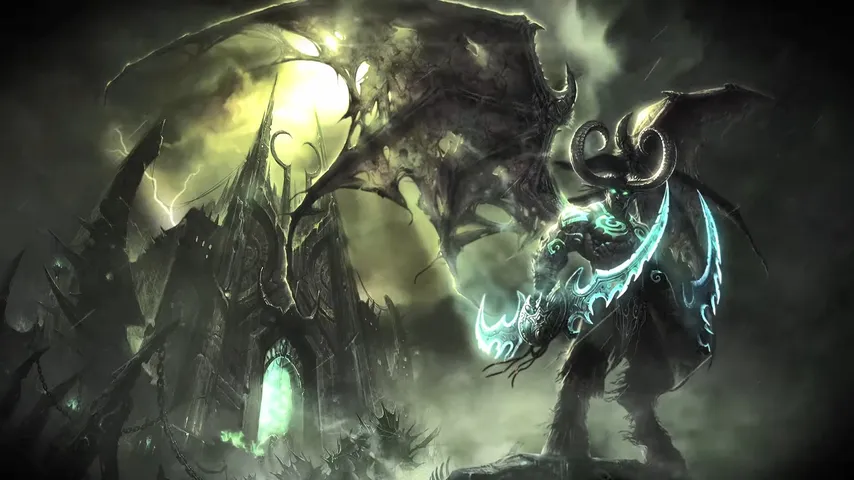 Illidan Stormrage: Menu backgrounds — a Dota 2 mod