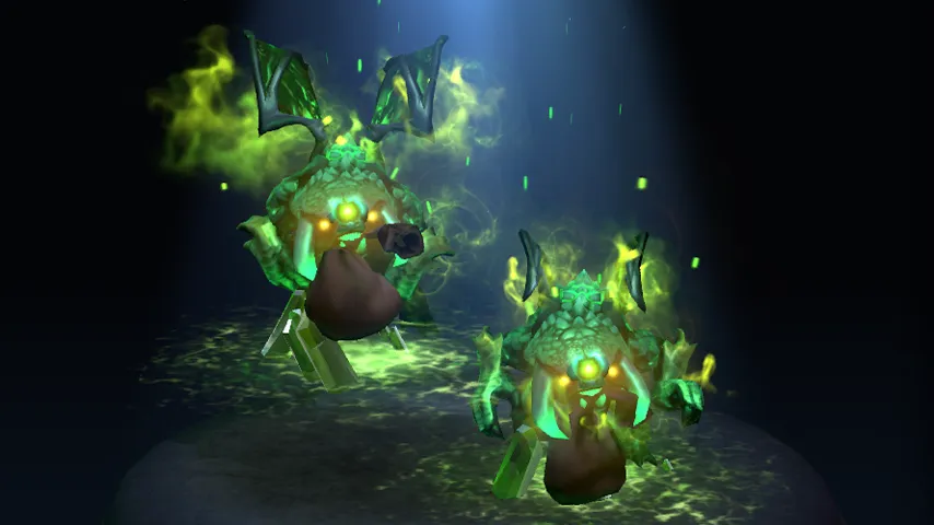 Jade Baby Roshan: Couriers — a Dota 2 mod