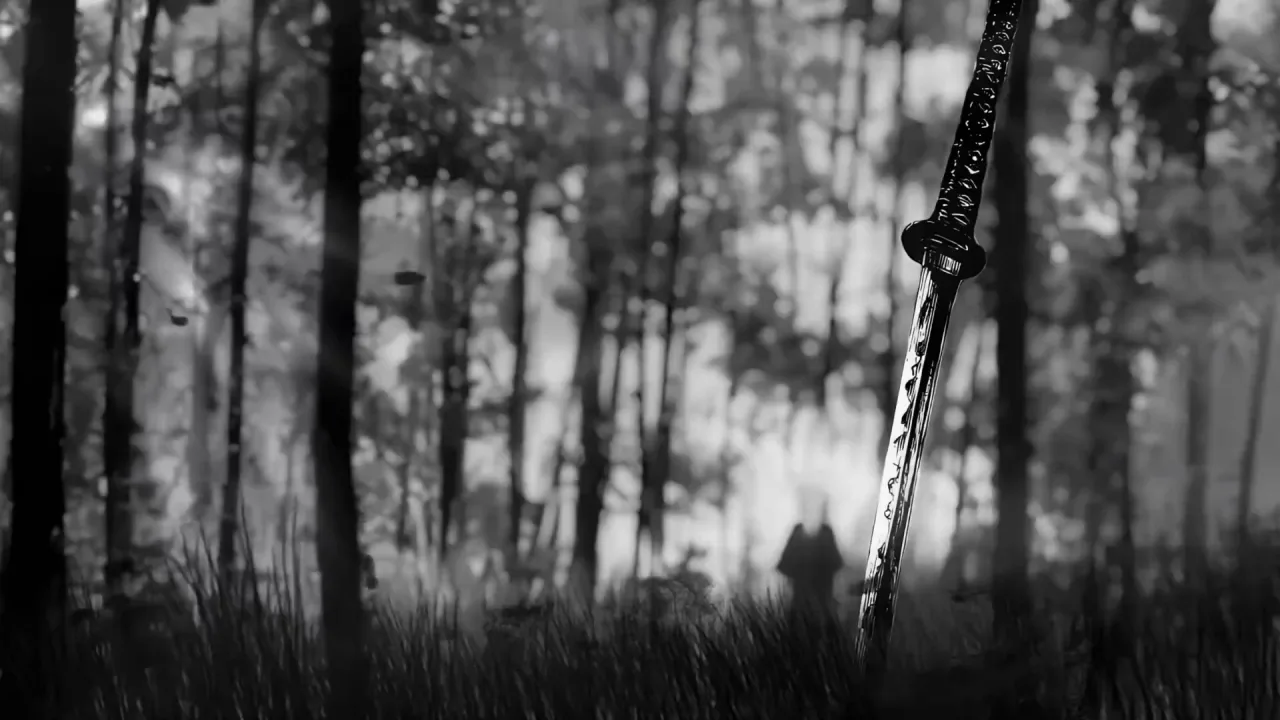 Katana In Forest: Menu backgrounds — a Dota 2 mod