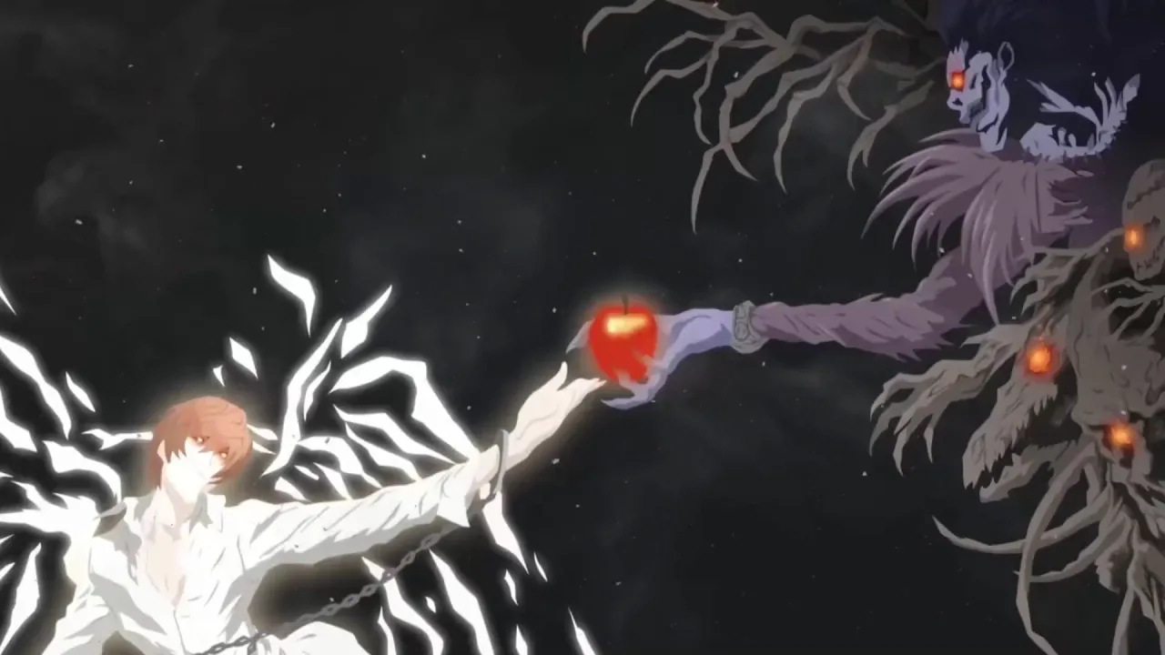 Kira and Ryuk: Menu backgrounds — a Dota 2 mod