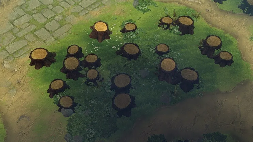 LowPoly Stumps Trees: Trees — a Dota 2 mod