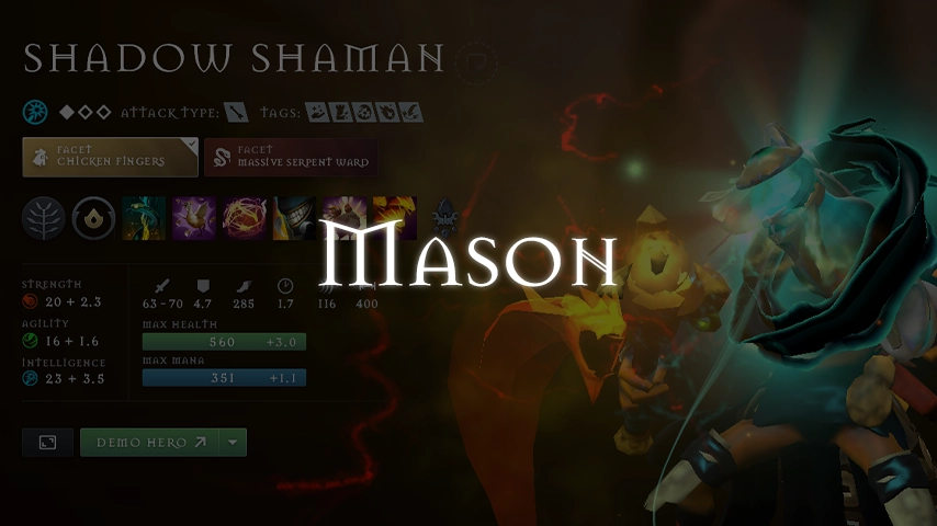 Mason: Fonts — a Dota 2 mod