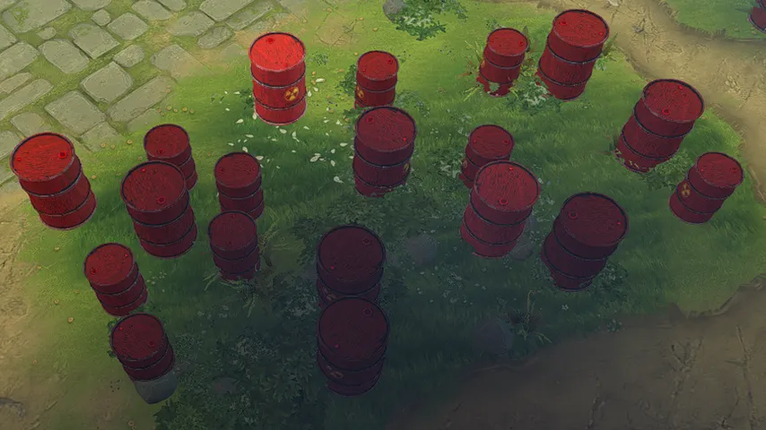 Metal Barrel Trees: Trees — a Dota 2 mod