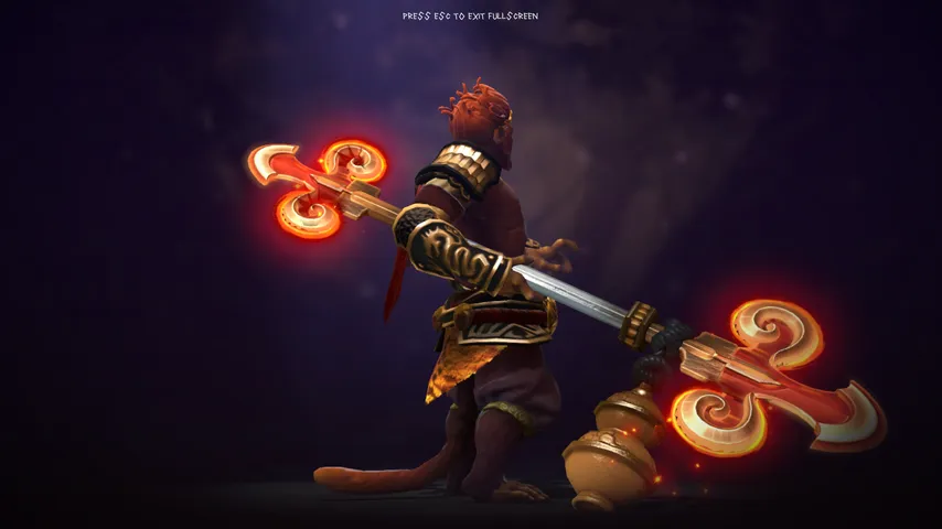 Monkey King Staff of Gun-Yu: a Monkey King mod for Dota 2