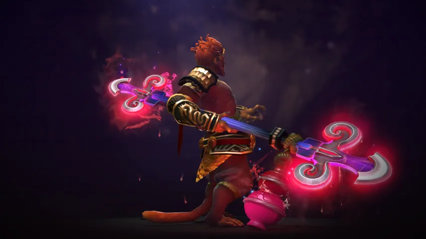 Monkey King Staff of Gun-Yu: a Monkey King mod for Dota 2
