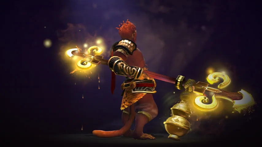 Monkey King Staff of Gun-Yu: a Monkey King mod for Dota 2