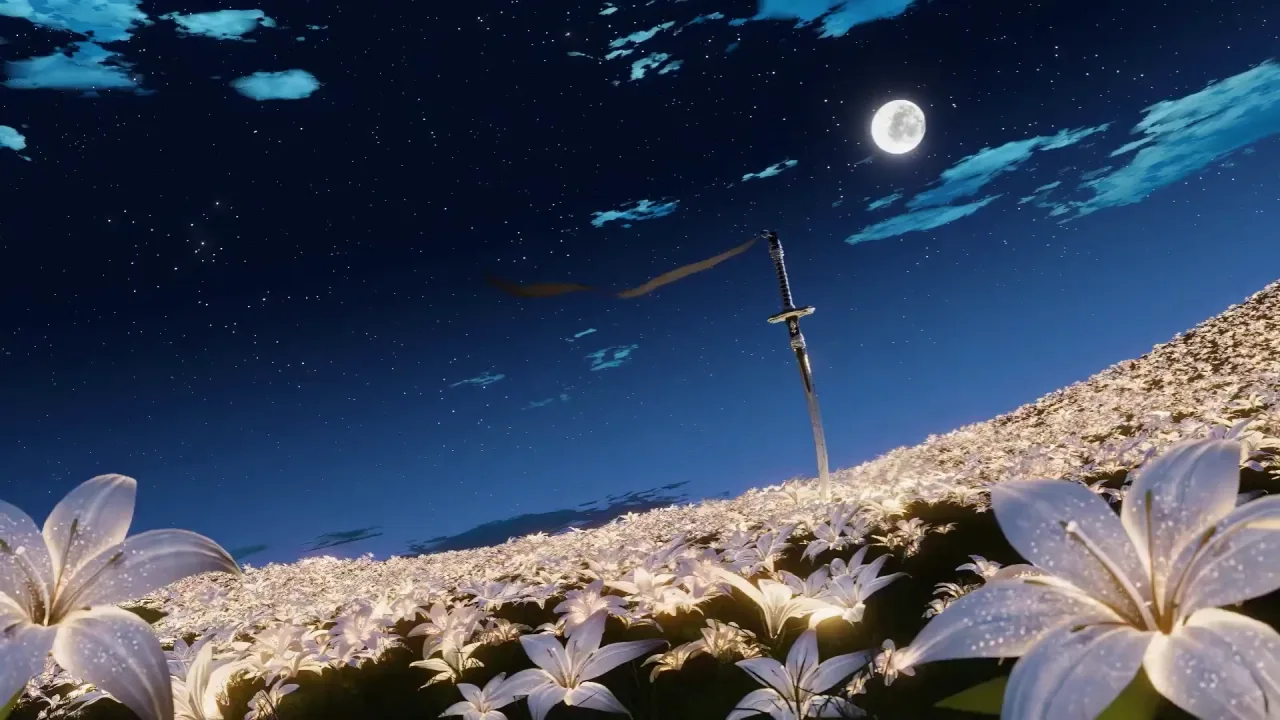 Moonflower Field: Menu backgrounds — a Dota 2 mod