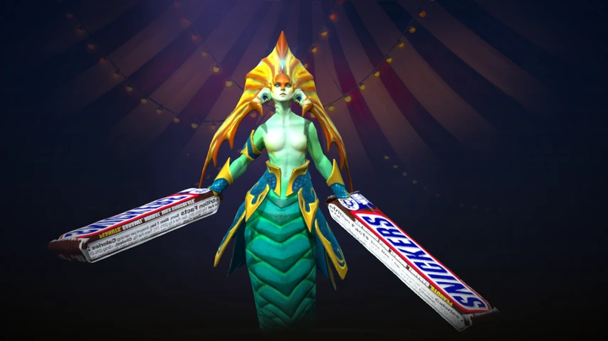 Naga Siren Snickers: a Naga Siren mod for Dota 2