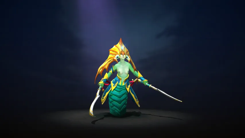 Nude Naga Siren: a Naga Siren mod for Dota 2