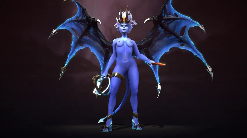 Nude Queen of Pain: a Queen of Pain mod for Dota 2