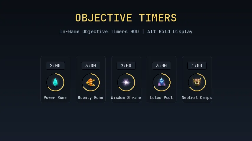 Objective Timers: Useful extras
