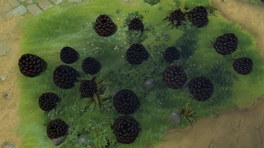 Pine Cone Trees: Trees — a Dota 2 mod