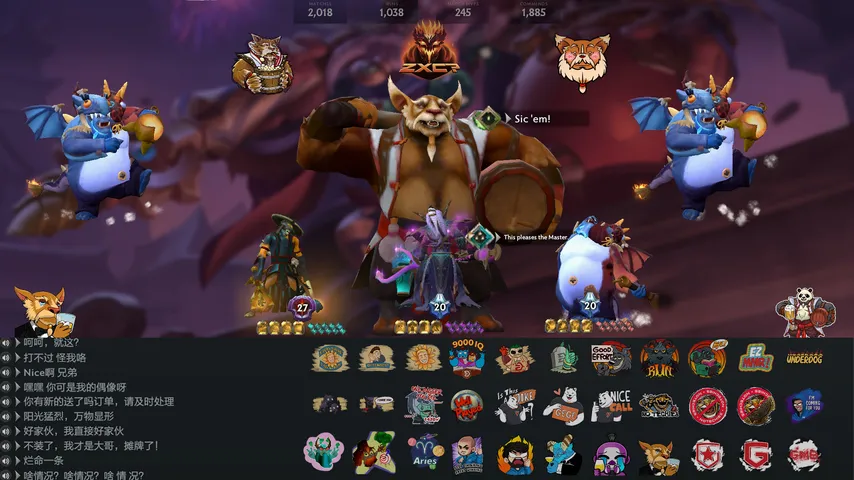 Profile Graffiti & Phrases: Useful extras — a Dota 2 mod