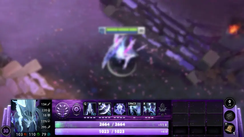 Purple Hud: HUD — a Dota 2 mod