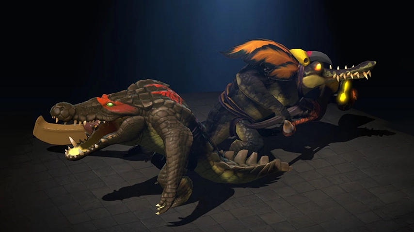 Reptilian Dire Creeps: Creeps — a Dota 2 mod