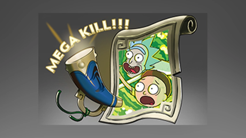 Rick & Morty: Mega-kills — a Dota 2 mod