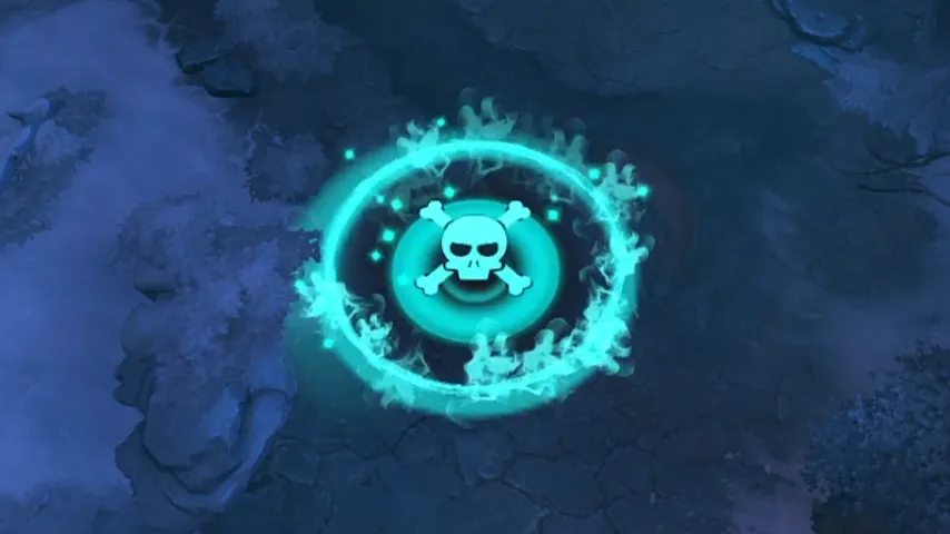 Skeleton Blue Ping: Pings — a Dota 2 mod