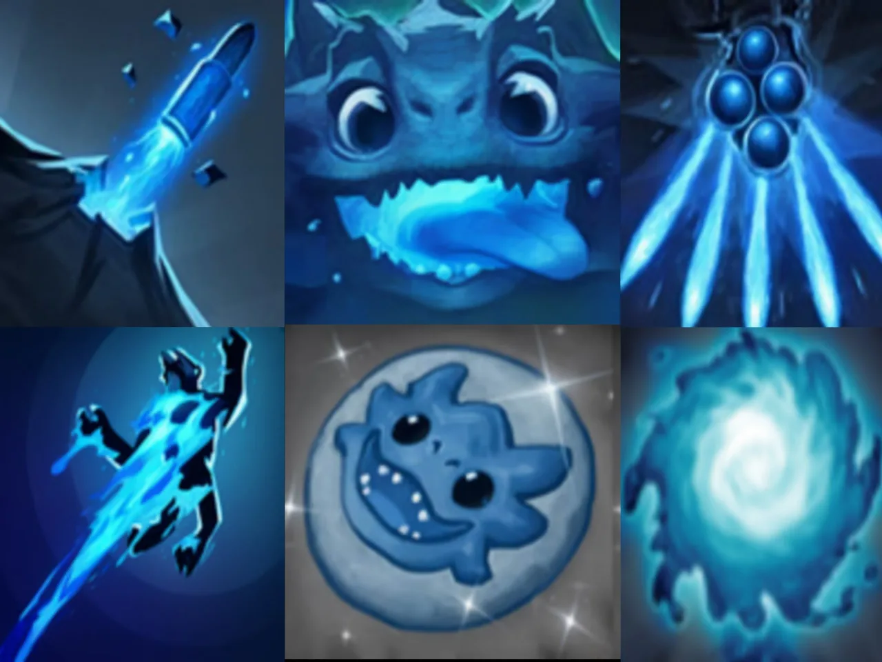 Snapfire Blue Icon: Hero Icons