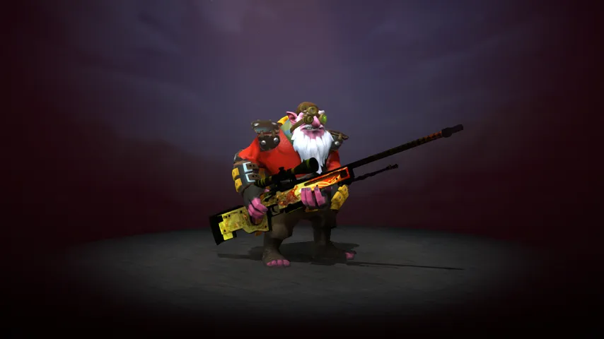 Sniper Dragon Lore: a Sniper mod for Dota 2
