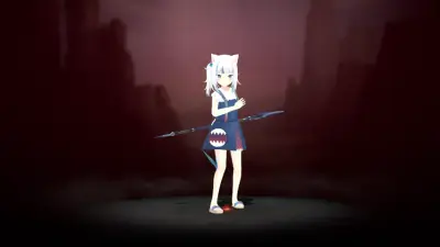 Axe Gawr Gura: Heroes