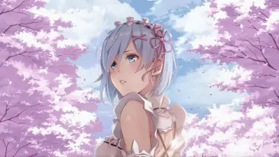 Blossom Rem: Menu backgrounds