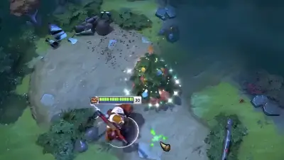 Christmas Iron Branch: Item effects, a Dota 2 mod