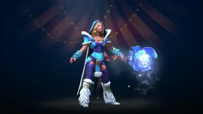 Crystal Maiden Ice Blossom: Hero items