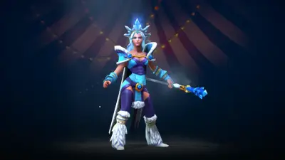 Crystal Maiden Yulsarias Glacier: Hero items