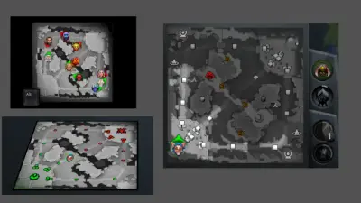 Grey Minimap: Parts